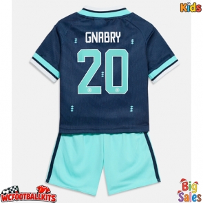 Germany Serge Gnabry #20 Replica Away Stadium Kit for Kids World Cup 2026 Short Sleeve (+ pants)